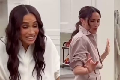 Meghan Markle appears to delete and repost backstage footage of new Netflix show