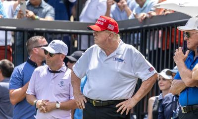 Trump is using the presidency to seek golf deals. Hardly anyone’s paying attention