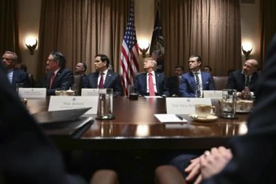 Elon Musk Leads Cost-Cutting Efforts In Trump's Cabinet Meeting