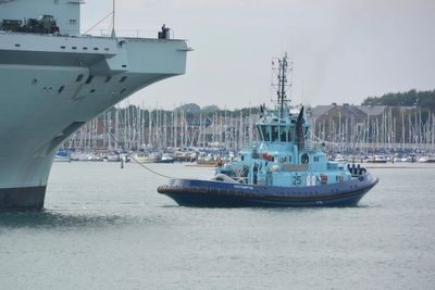 Royal Navy tugboat crews to walk out in contract dispute