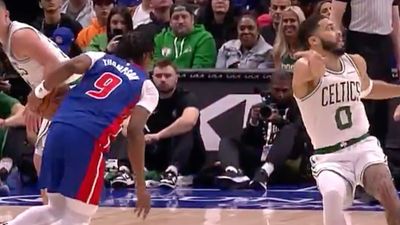 Celtics' Jayson Tatum Involved in Two Ankle-Breaking Moments During Loss vs. Pistons