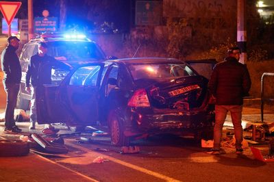 At least 14 injured in ‘terror attack’ as vehicle rams into pedestrians at Israeli bus stop