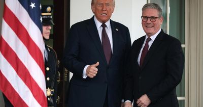 Donald Trump and Keir Starmer meet in Washington DC