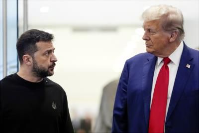 Trump Acknowledges Strained Relationship With Ukraine President Zelensky
