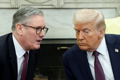 Watch Starmer and Trump’s joint press conference in full after crunch Ukraine talks