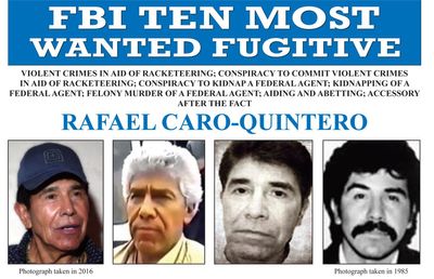 Mexico sends drug lord Caro Quintero and 28 others to the US as officials meet with Trump team