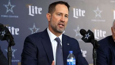 Brian Schottenheimer Cracks 'Let Russ Cook' Joke When Discussing Cowboys Running Game