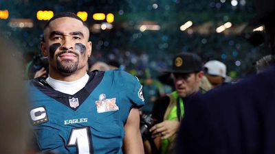 Eagles' O-Lineman Reveals Iconic Jalen Hurts Locker Room Quote After Super Bowl Win