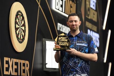 Luke Humphries takes Premier League glory in Exeter