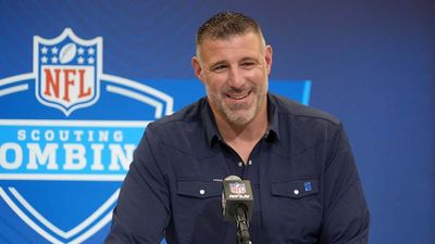 Mike Vrabel Dropped Perfect Joke During Meeting With Travis Hunter at NFL Combine