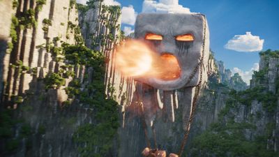 The Minecraft movie's third trailer shows us that the Nether is invading and Jack Black is still Jack Black