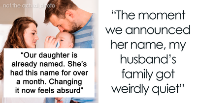 “It’s Ridiculous”: Mom Stands Firm On Baby’s Name Despite In-Laws’ Dramatic Reaction