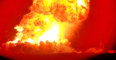 How the safety record for SpaceX and Blue Origin compares as Elon Musk's rocket erupts in a ball of flames