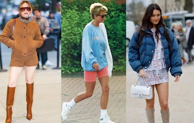 Uggs with shorts? Why not! Dressing for fake spring in the middle of winter