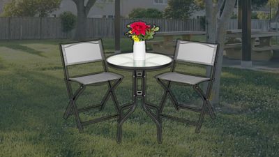 Shoppers are raving about a 'cute' $219 bistro patio set that's on sale for only $85 and is the 'perfect size'