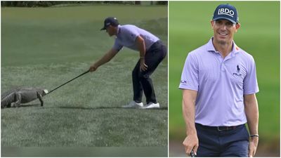 Watch Billy Horschel Tackle Alligator At Cognizant Classic