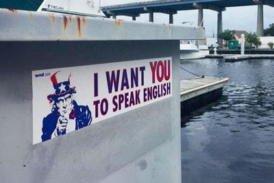 Trump to make English official language