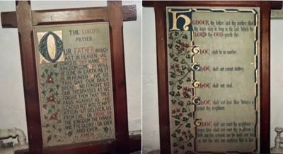 Ten Commandments Artwork Proclaiming 'Thou Shalt Not Steal' Stolen From Church: It's 'Ironic'