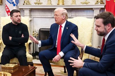 Furious Trump-Zelensky row in White House leaves Ukrainian peace talks and minerals deal in tatters