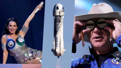 “If you had told me I'd be part of the first all-female crew in space… I would have believed you”: Katy Perry is going to be blasted into space as part of an all-female Jeff Bezos rocket crew