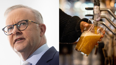 Albanese Promises To Freeze Tax On Tap Beer For Two Years If Re-Elected