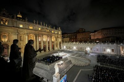 Life imitates art as Pope Francis fights pneumonia while ‘Conclave’ heads into Oscars