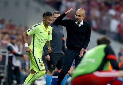 'After I won the Puskas Award, my dad kept calling me at 2am. I answered, he told me to open the door - I was in my boxers. It was my dad, Guardiola and the translator! Pep told me, "I want to sign you"': Neymar reveals how he almost rejected Barcelona