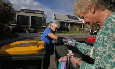 ‘Every yellow lid is like a box of chocolates’: the Sydney retirees fossicking in bins to pay the bills