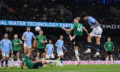 Manchester City survive early scare to beat Plymouth via O’Reilly’s double