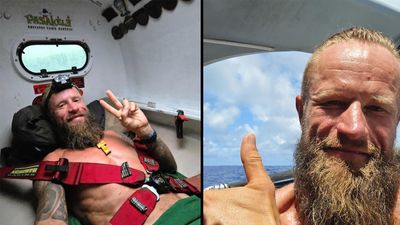 Lithuanian rower alive as cyclone halts Pacific journey