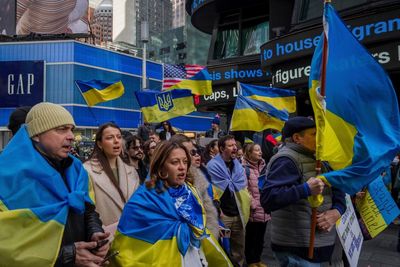 Pro-Ukraine protests erupt across US after Trump and Vance ‘ambush’ Zelenskyy