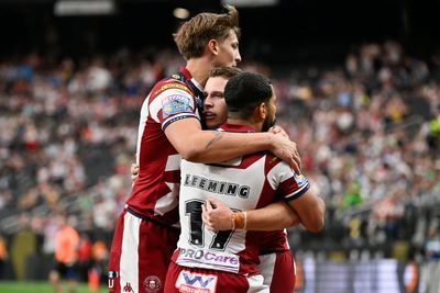 Wigan put on a show to ease past Warrington during historic clash in Las Vegas