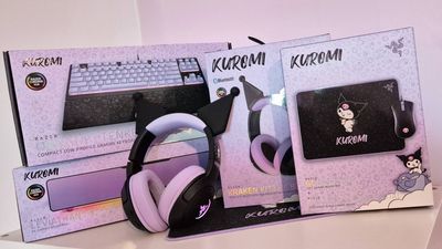 Razer has launched its Kuromi Collection in the US so I've turned my cozy gaming setup into a pretty purple Sanrio paradise