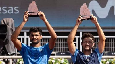 India's Rithvik Bollipalli wins Chile Open doubles title with Nicolas Barrientos