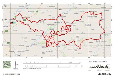 E3 Saxo Classic 2025 route