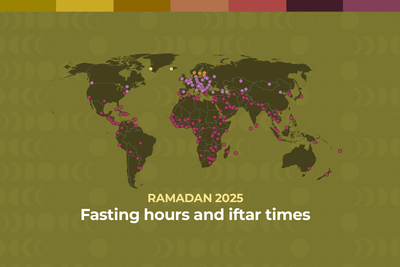 Ramadan 2025: Fasting hours and iftar times around the world