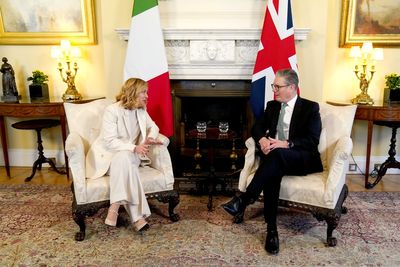 ‘The West must not divide’, Italy’s Meloni tells Starmer