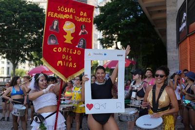 Oscar fever for Brazil's Fernanda Torres has made her this year's Carnival muse