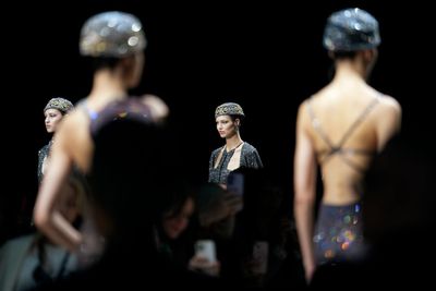 Giorgio Armani's latest collection plumbs roots of 50-year-old brand in intimate salon setting