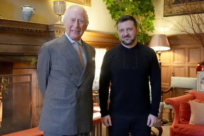 King Charles meets Zelensky at Sandringham in show of support for Ukraine president