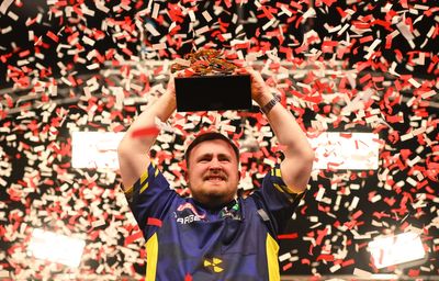 Luke Littler thrashes James Wade to claim first UK Open title