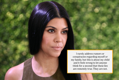 Kourtney Kardashian Slams Rumour Her Son Mason Disick Has Had A Baby: ‘False Narratives’