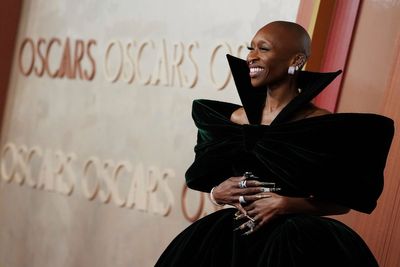 Cynthia Erivo wears her most Wicked look yet on the Oscars red carpet