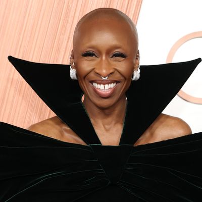 Cynthia Erivo's 2025 Oscars Louis Vuitton Dress Is a High-Fashion Tribute to Elphaba's Cape