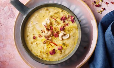 Indian saffron rice pudding recipe by Tarunima Sinha