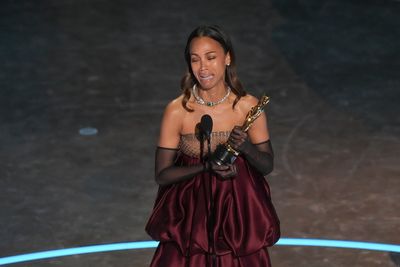 Key Oscar moments, from Zoe Saldaña's emotional win and 'Oz' opening to Kieran Culkin's baby wish