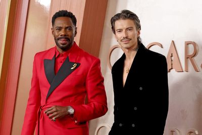 Colman Domingo thrills fans after walking Oscars red carpet with rarely seen husband