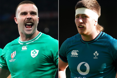 Mack Hansen and Joe McCarthy sign new contracts with Irish Rugby Football Union