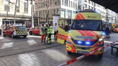 Police Responding To Incident In Mannheim, Germany