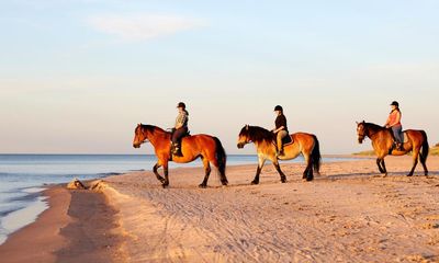 Share a tip on horse riding holidays in Europe, including the UK